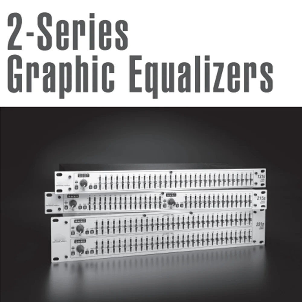 dbx231S dbx 231S dual 31-band high-end feedback canceller electronic professional 48kHz sample rate for sound graphic equalize