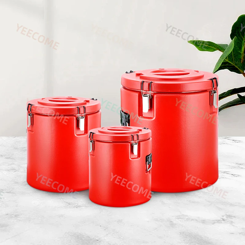 YJM5630 Factory Wholesale Portable Cooler Box 3 Piece Set 10-20-50L Round Ice Bucket Popular Cooler Box Ice