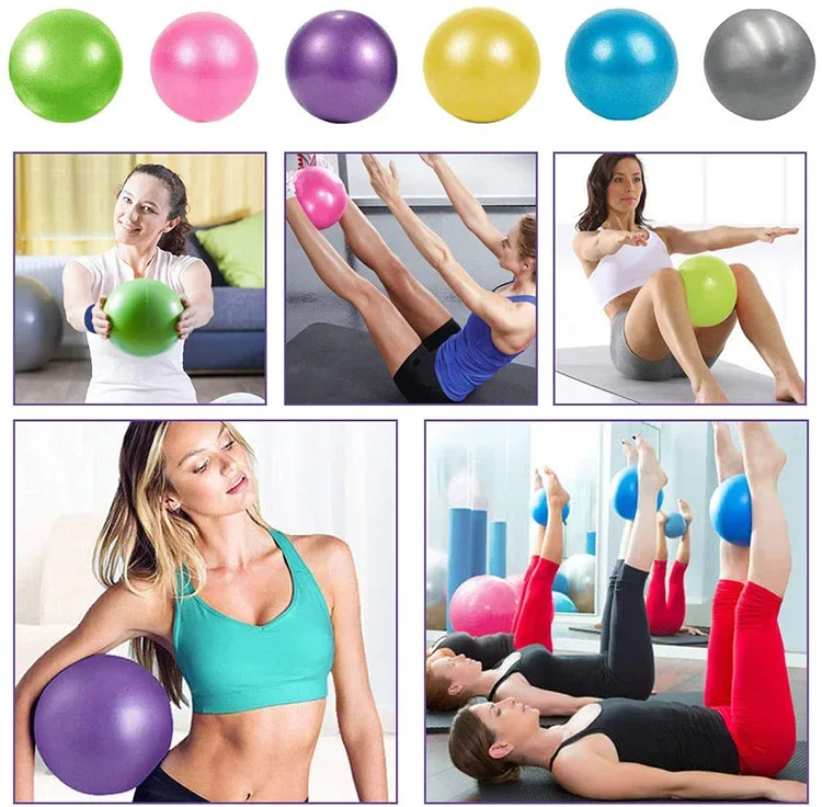 25cm 10 inch Gym Indoor Balance Training Fitness Pilates Mini Exercise Massage Yoga Ball