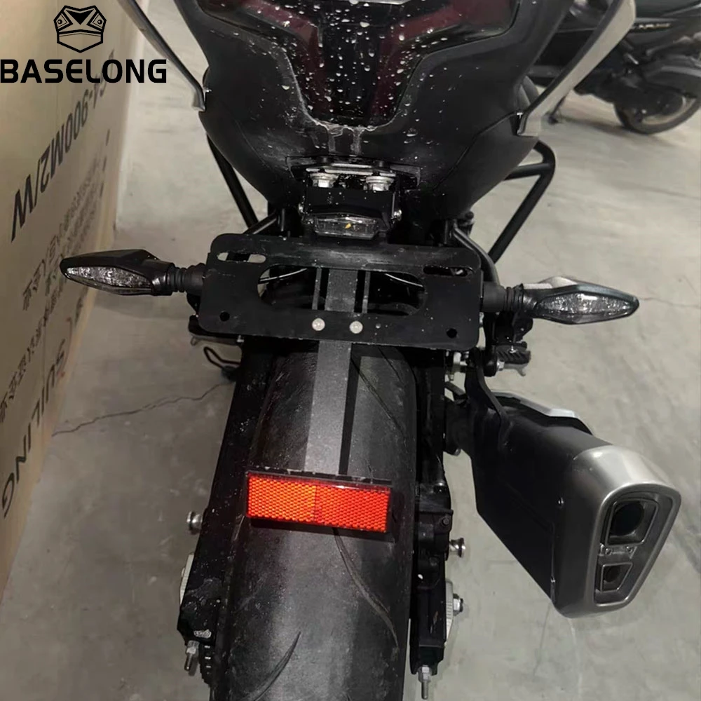 2025 2026 لسوزوكي DR 650 S DR650 DR650S DR650SE 1996-2024 لوحة ترخيص حامل قوس الذيل الخلفي مرتب الحاجز مزيل أطقم