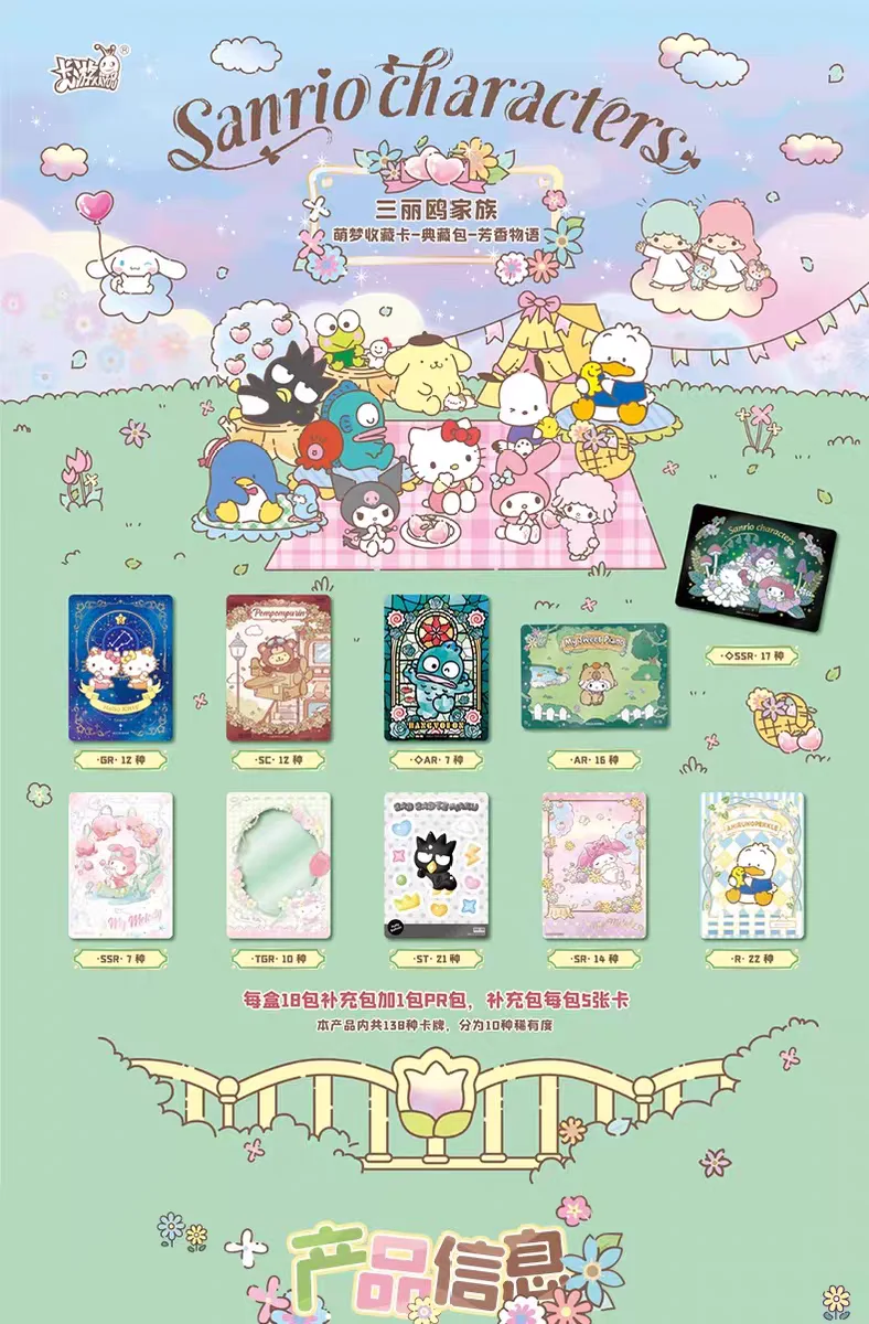 KAYOU Original Authentische Sanrio Exquisite Sammelkartenkollektion – PR Hello Kitty Sammelkartenspielzeug als Weihnachtsgeschenk – Detail 33