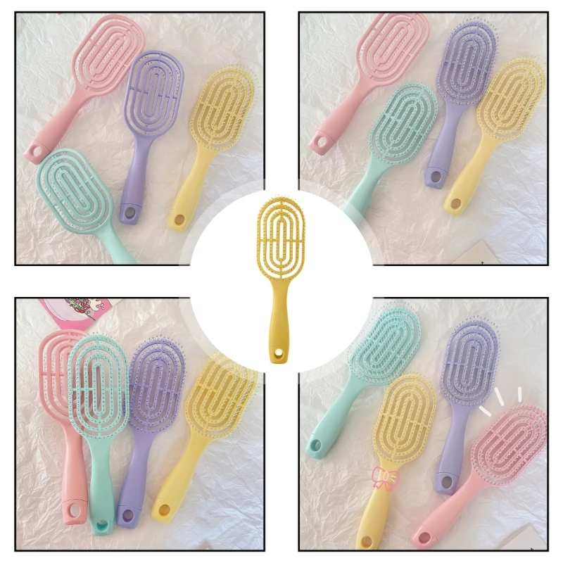 Lược chải tóc gỡ rối Bàn chải tóc giúp gỡ rối dễ dàng Nói lời tạm biệt với các nút thắt và xoăn cứng