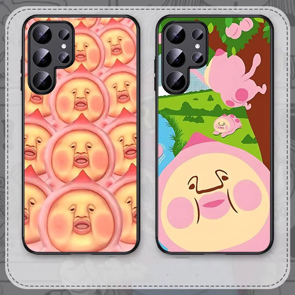 KOBITOS Cute Anime Phone Case For Samsung S 24 Fe 25 Ultra Plus 20 Lite 21 30 22 23 24 22 Ultra 5G Fundas
