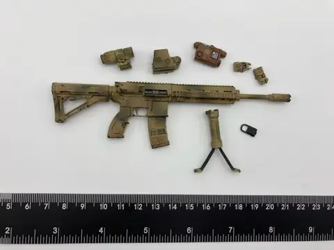 ES 26060S 체중계 군인 SSO-HK416, 주요 무기 및 액세서리 모델, 1/6
