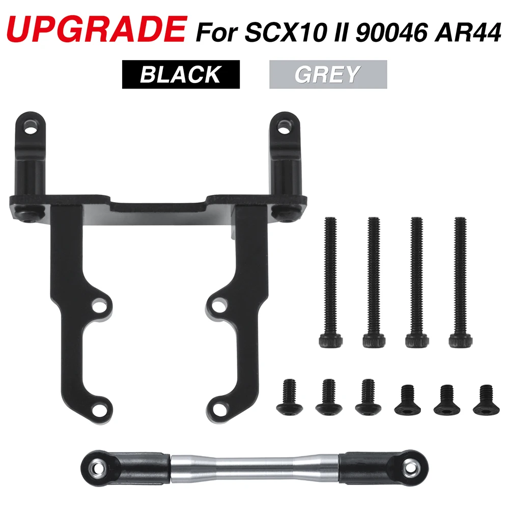 Metal Servo Mount Bracket for Axial SCX10 II 90046 AR44 Axle 1/10 Scale RC Crawler RC Racing Car Upgrades Servo Base Stand