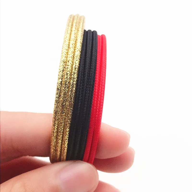 5Pcs Multicolor Magnetic Rope Adjustable Magnet Milan Rope Bracelet Automatic Magnetic DIY Jewelry Making Accessories