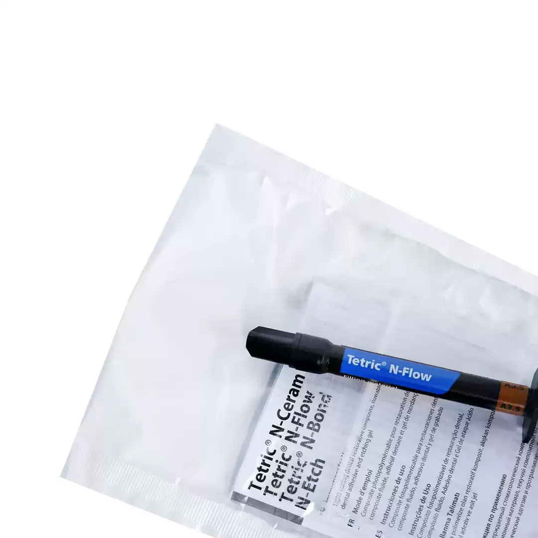 Dental Lvoclar Tetric N-Ceram/Flow Photocuring Nano Porcelainized Filling Resin 3.5g/2g Oral Cavity Nursing Repair Material Tool