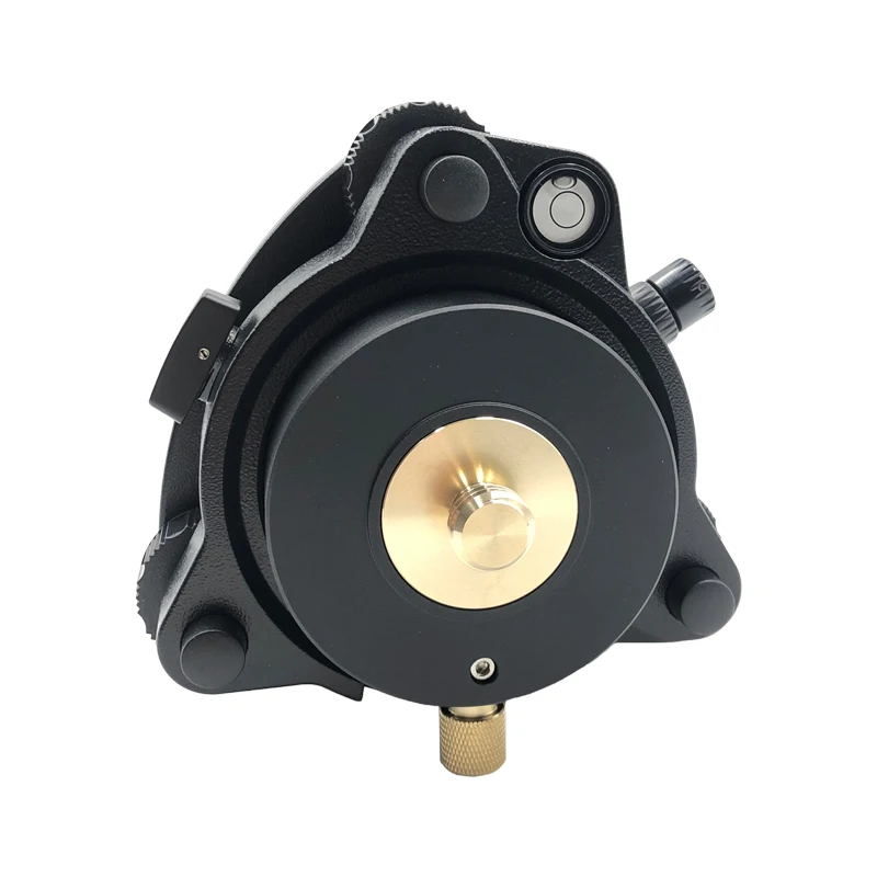 Black Three-Jaw Tribrach & Rotating Adapter 5/8\