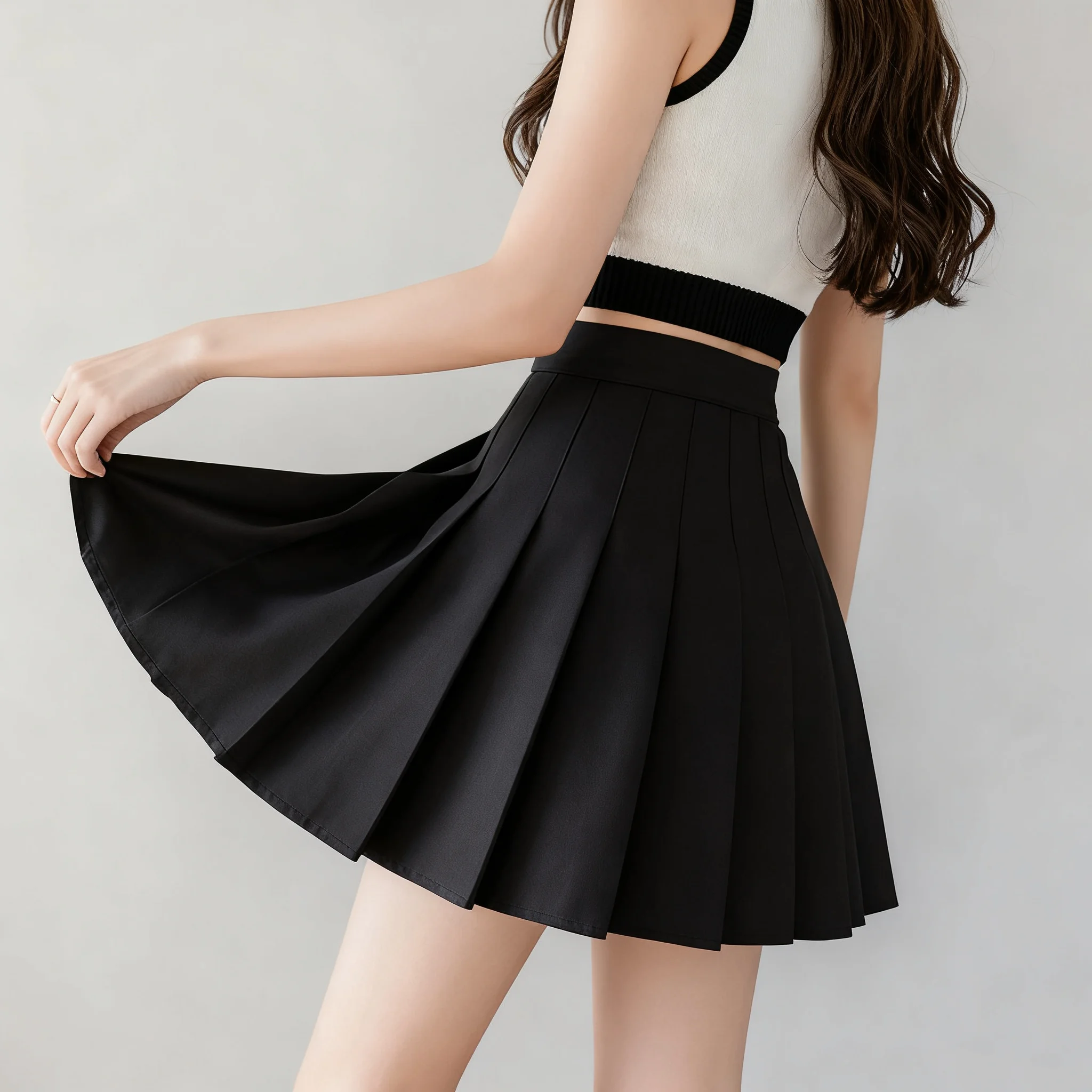 

Women's Mini Skirt Sweet Fashion Soft Comfortable Versatile A-Line Short Skirt for Spring Summer Casual Outfits