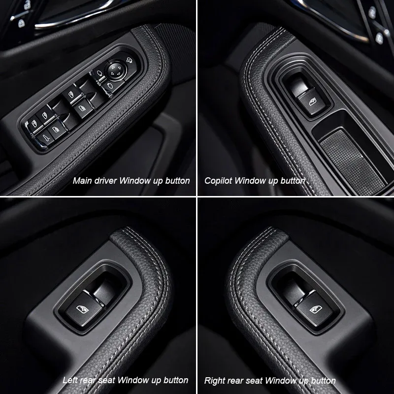 Car Window Lifter Button Cap Windows Push Switch Button Replacement For Porsche Cayenne/Panamera 2010-2017 Macan 2014-2021