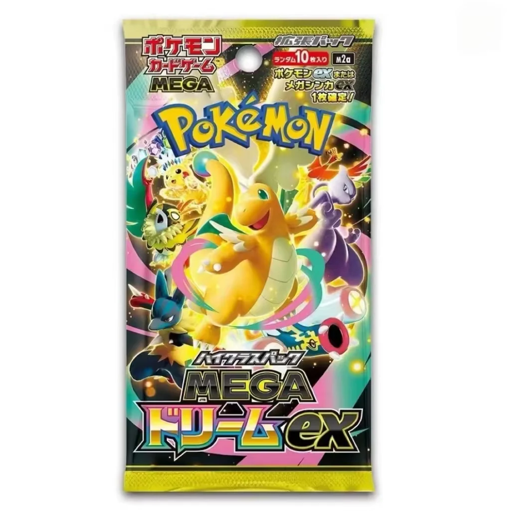 Pokemon Jp Edition Tcg M2a Trading Collectible Cards Mega Dream Ex Golden Box Booster Pack Trendy Toys Anime Fans Surprise Gifts