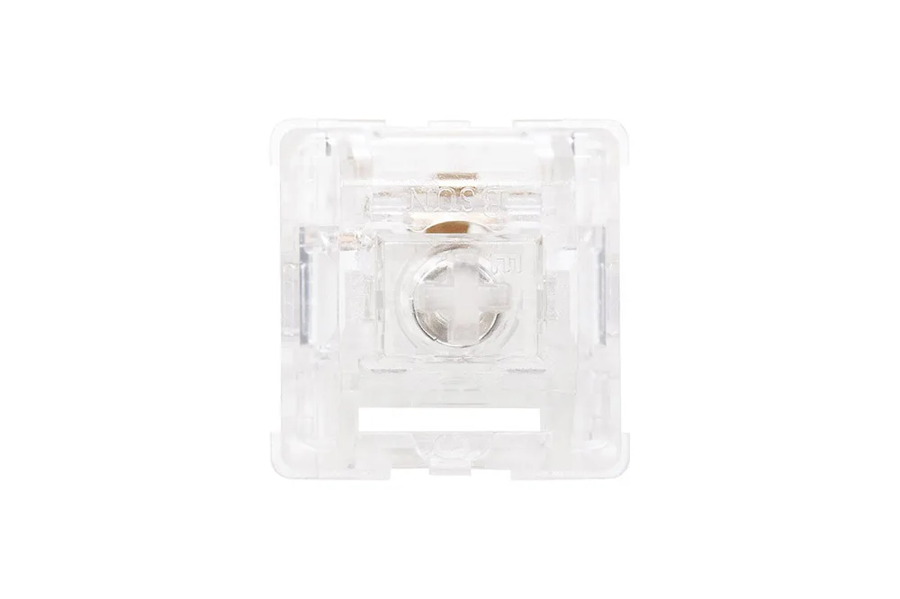 BSun Clear Switch Tactile Switch Transparent RGB SMD 5pin 55g for Mechanical Keyboard PC PA12 Factory Pre Lubed Long Spring