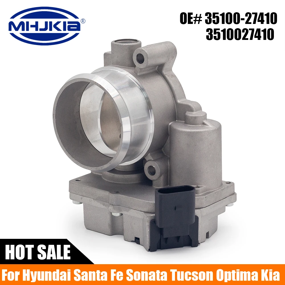 

Дроссельная заслонка 35100-27410 в сборе для дизельных двигателей Hyundai Santa Fe, Sonata, Tucson, Optima, Kia