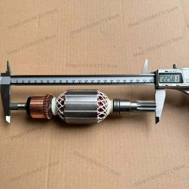 AC220-240V Armature Rotor For BOSCH GSH27 GSH27VC USH27 Demolition Hammer Power Tool Spare Parts
