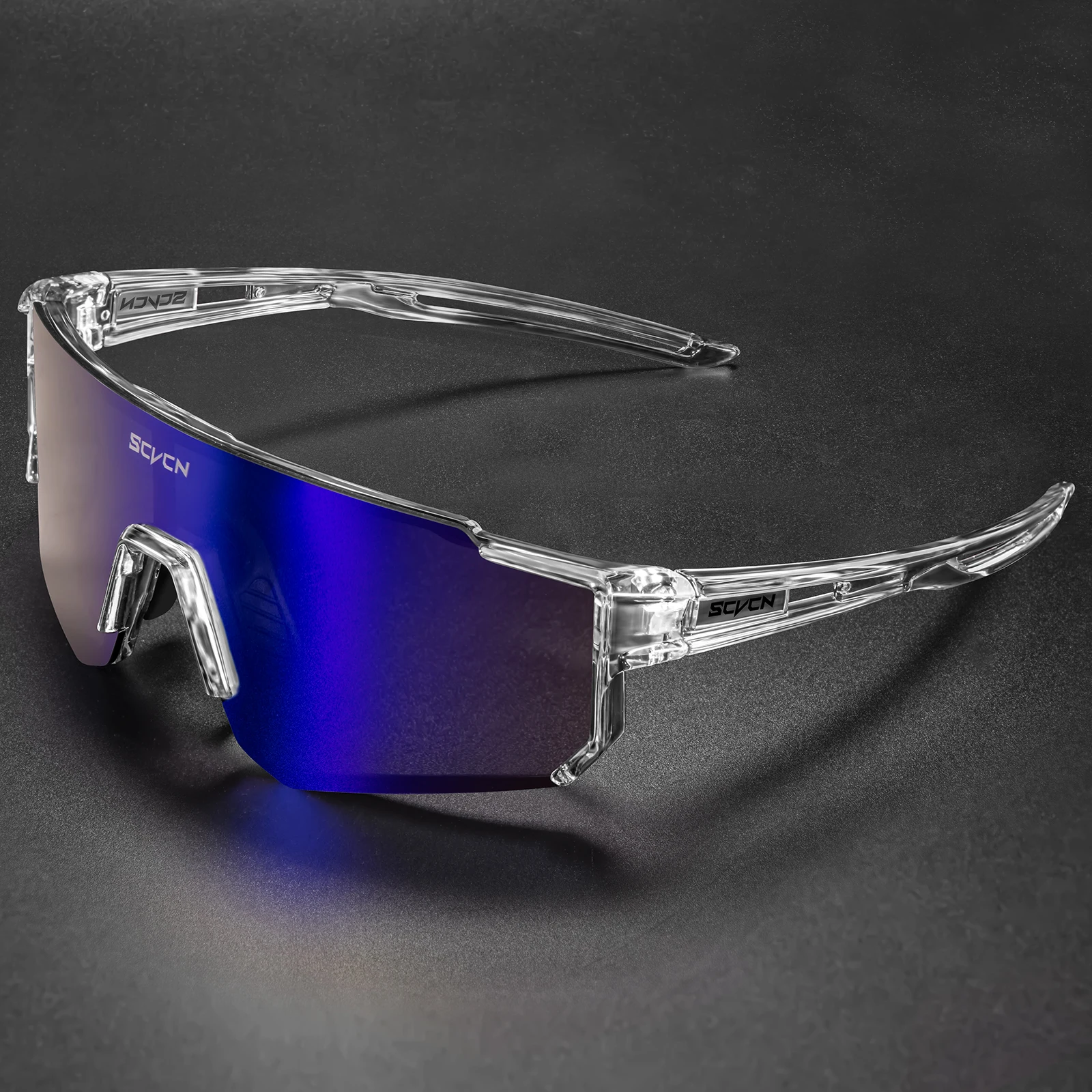 SCVCN Wanderbrillen Outdoor Radfahren Sonnenbrillen für Damen Herren MTB Fahrradbrille Sport Bergsteigen Radfahren UV400 Brille