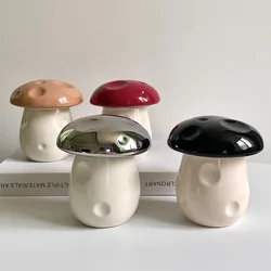 Mushroom Ashtray Office Desktop Decoration Creative Ceramic Cigar Ashtray Home Smoking Accessories Valentine's Day Gift