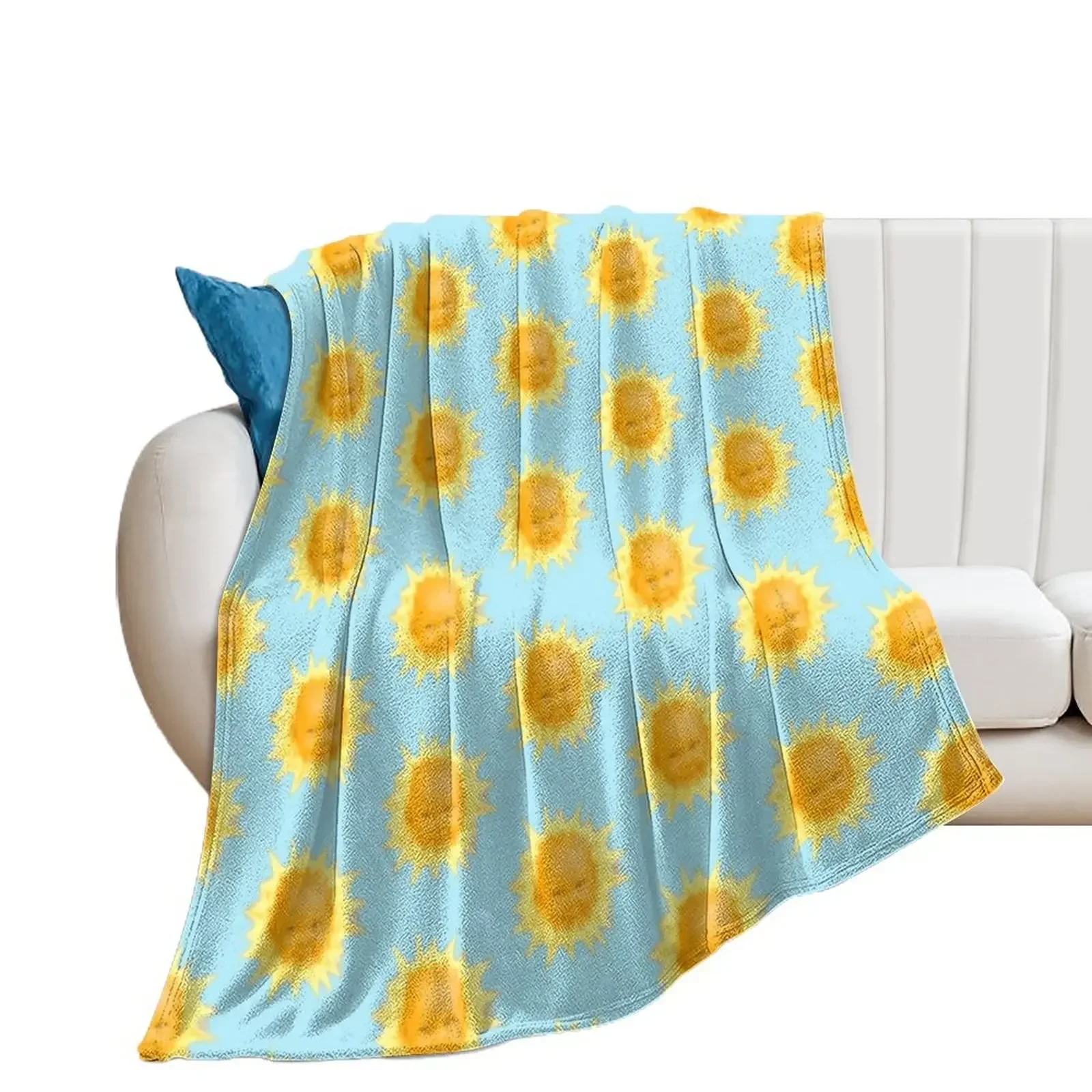 

The sun baby Throw Blanket Sofa decorative Blankets