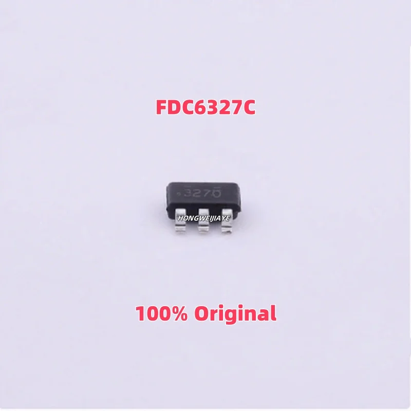 

10PCS 100% New FDC6321C FDC6327C FDC6333C SOT23-6 Brand New Original Chips ic