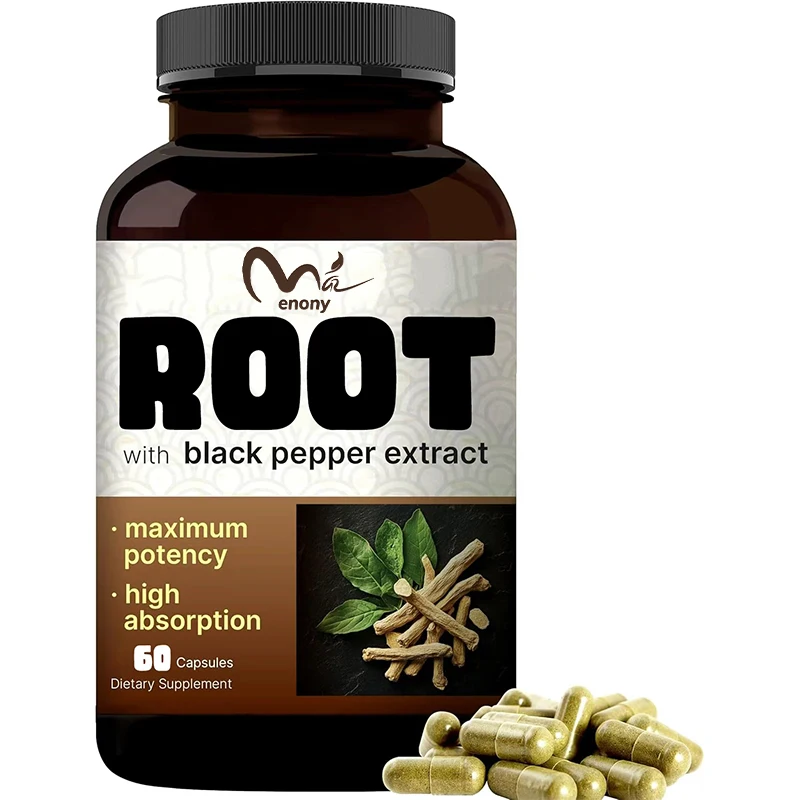 

Черный перец, женьшень зимний и летний, 60 капсул, комплекс с высокой усвояемостью, добавка Shiyi Yuan, без ГМО.