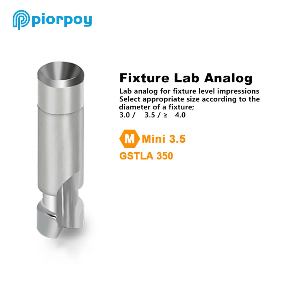 PIORPOY Dental Lab Implant Analog Plaster Healing Accessories Suitable for OSSTEM Mini Regural Oral Care Tool Dropship