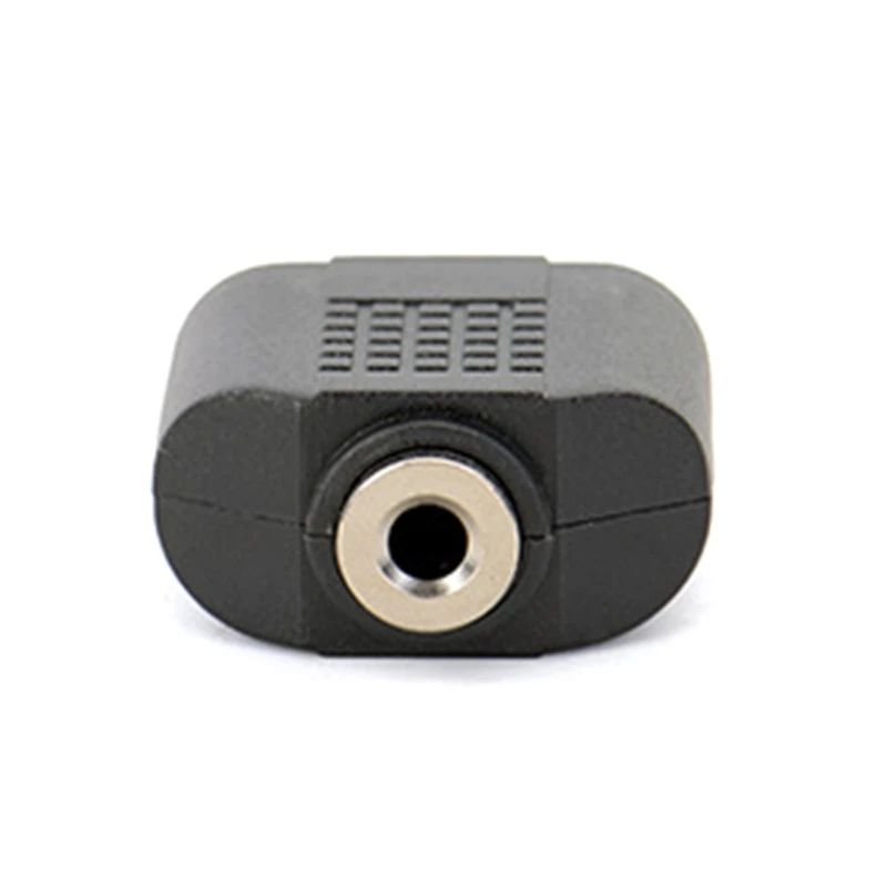 Adattatore (RCA) da femmina a doppio maschio da 3,5 mm, adattatore a doppio canale da 1 femmina a 2 maschi, 2