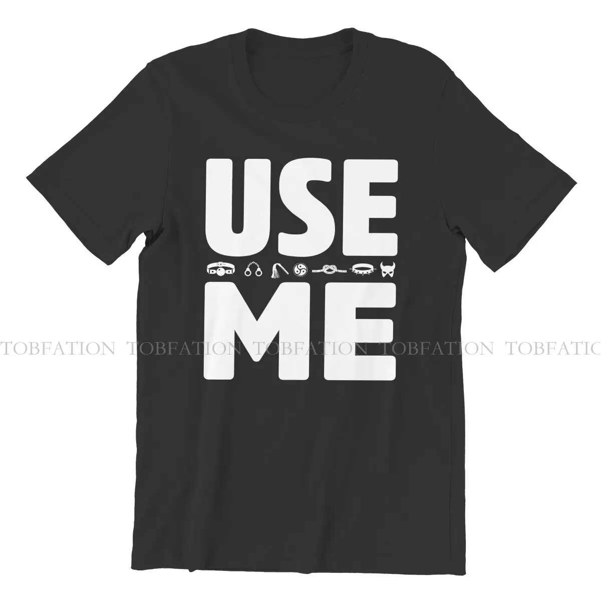 Use Me  TShirt For Male BDSM Hentai Sexy Clothing Style T Shirt Soft Print Fluffy