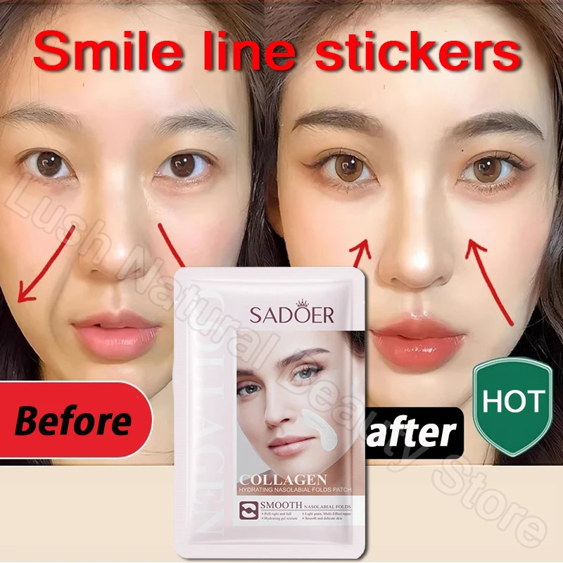 

Firming Fine Lines Hydrocrystalline Patch Anti-Aging Lifting Sagging Facial Skin Deep Nourishment Masks Korea Face Care Products