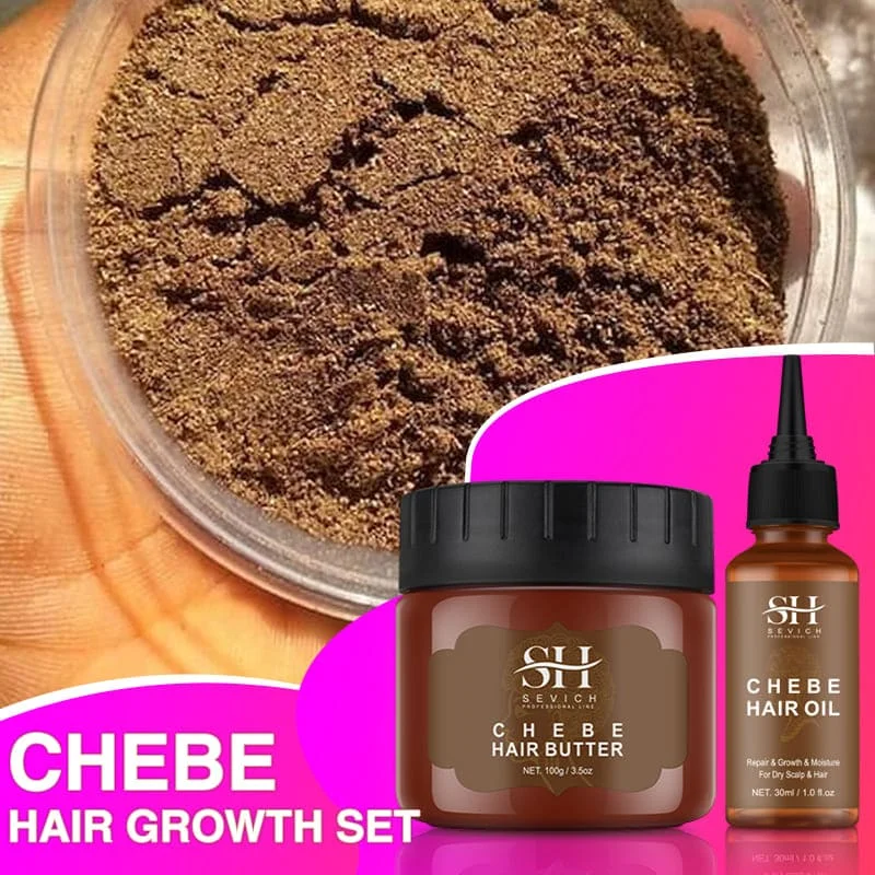 Sevich-aceite de crecimiento del cabello Crazy, polvo Chebe de Alopecia de tracción africana, suero para bordes, tratamiento anticaída