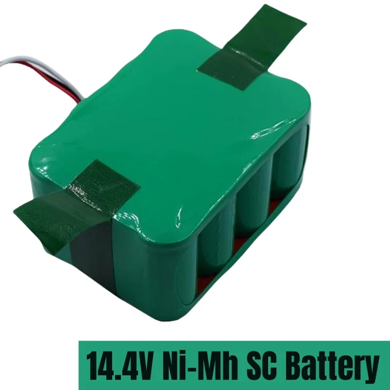 100% New 14.4V SC 3000mAh Ni-MH Vacuum Cleaner battery for KV8 Cleanna XR210 XR510 series Zebot Z520 Fmart R770 S350