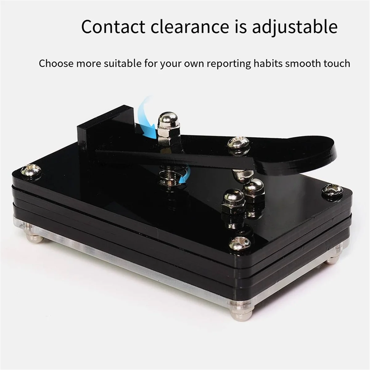 N06R Upgraded HU-069B CW Morse Code Decoder Trainer Parts Electronic DIY Circuit Board Welding Practice Kit