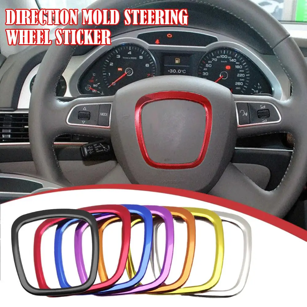 Steering Wheel Sticker Direction Mold Steering Wheel Sticker For Audi A1A3 A4L/A6L/Q3/Q5 Product Interior Decoration Origin K3T3