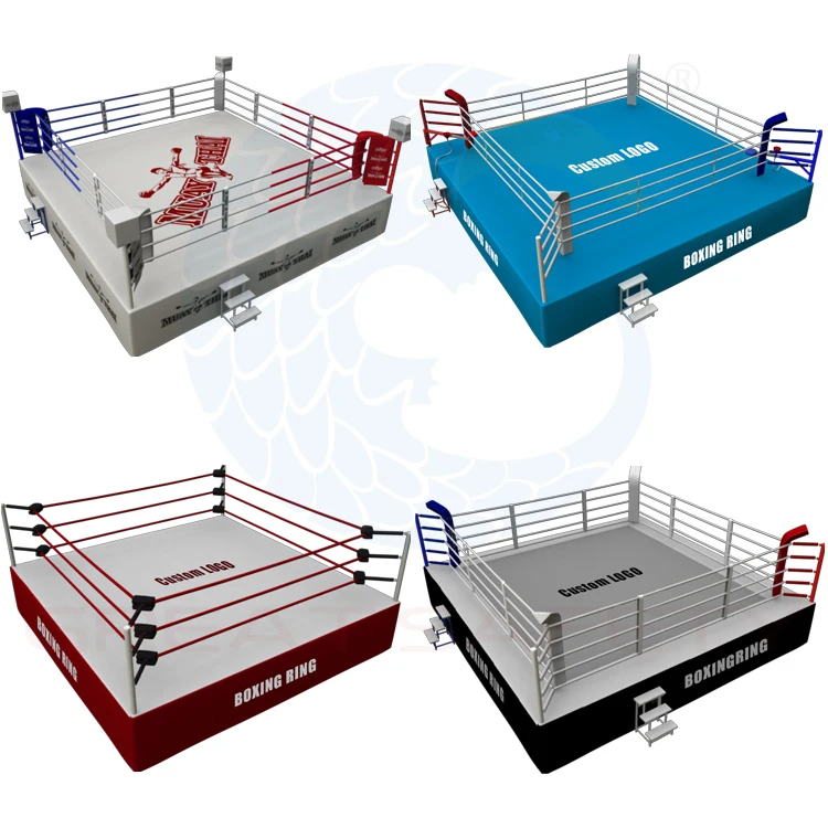 Whole Sale Small Boxing Ring High Quality Boxing Equipment Safe And Sturdy Wrestling Fighting Cage Ring For Competition Training