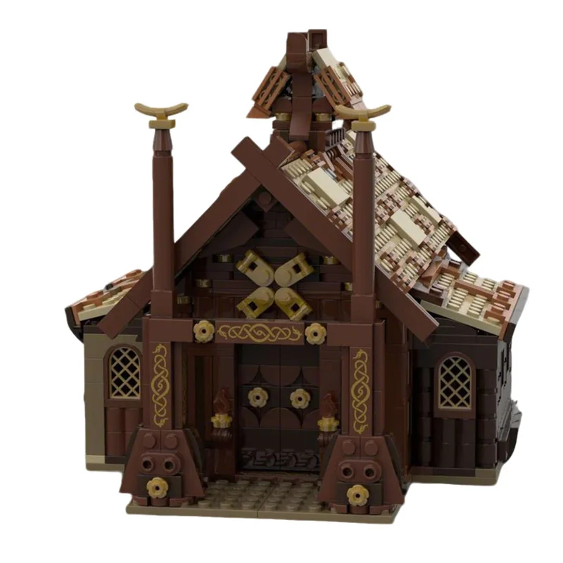 Juego de Batalla de Estrellas de 960 Piezas de Wooden House MOC, Bloques de Construcción Modulares Personalizables, Tecnología Simple, Juguete DIY para Niños, Regalo de Cumpleaños