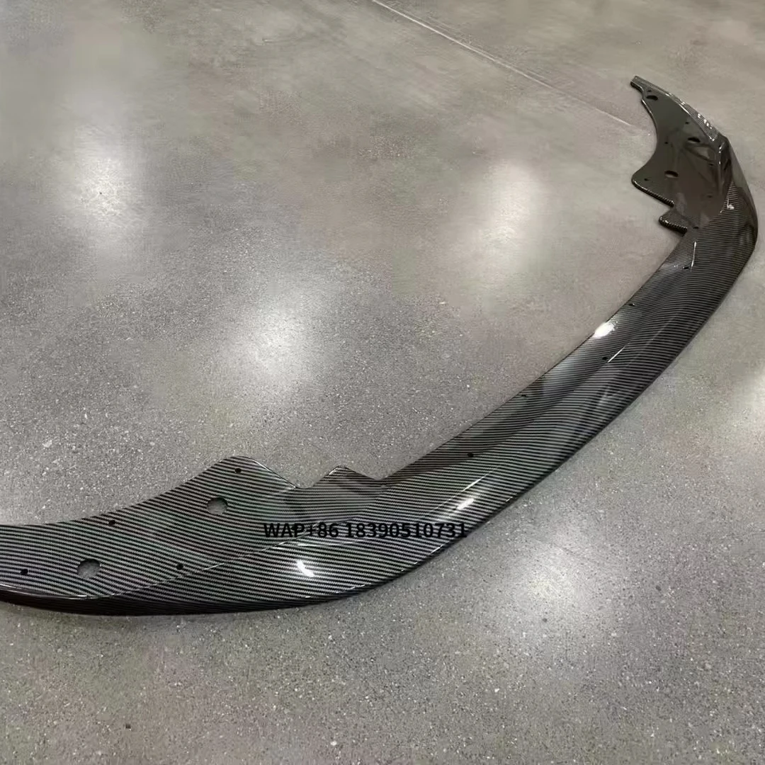 

Gloss Black ABS Plastic Front Bumper Splitter Lip 4 Series G22 2021-2025 Aero Kit HKM Bolt-On Tow Hook Cut-Outs New 1 Year