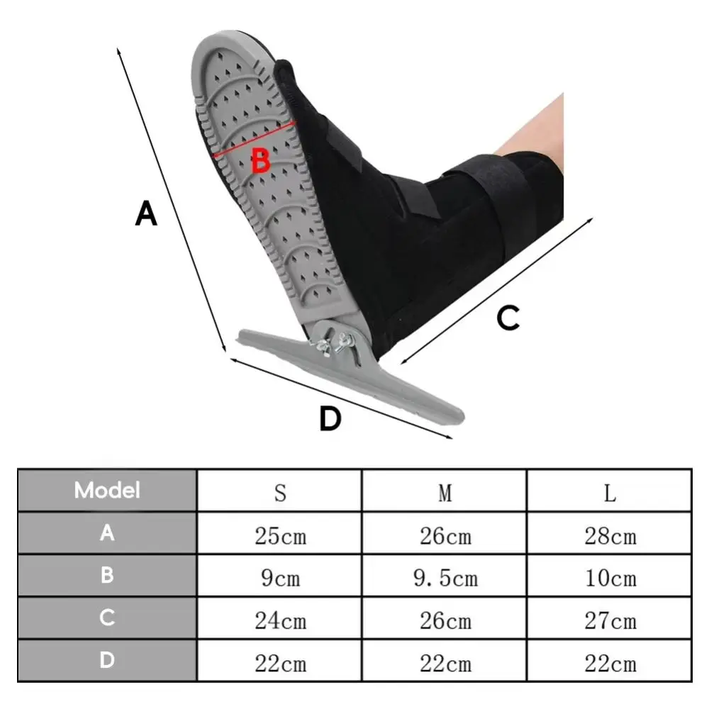Fixed Plantar Fasciitis Splint Brace Adjustable Breathable Dorsal Drop Foot Orthopedic Brace Comfortable Compression