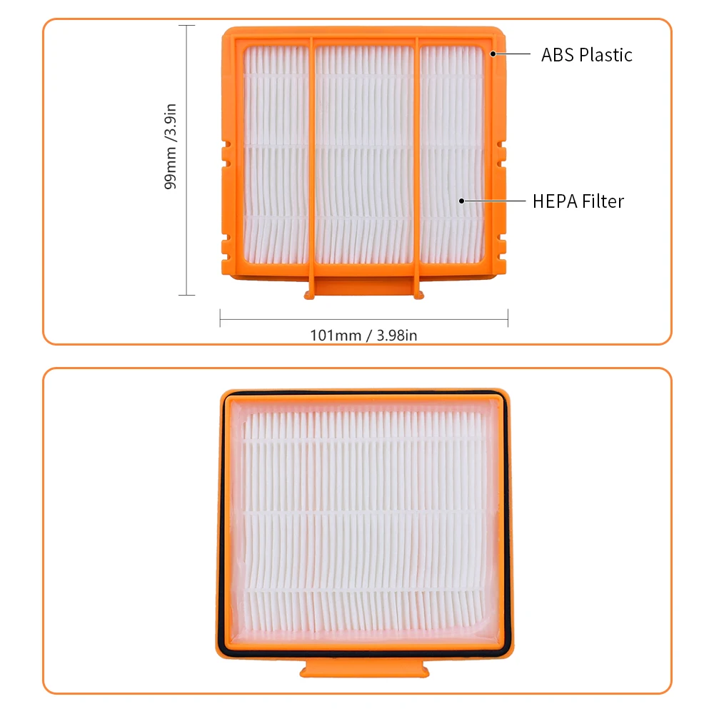 Hauptseitenbürste, Staubschaum, HEPA-Filter, kompatibel mit Shark AV2500AE AV2501AE RV2502AE Staubsauger, Ersatzteil-Zubehör-Set