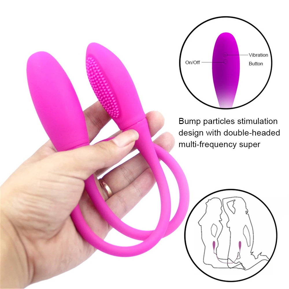 Sex Toys For Adult Double Egg Head Motor Clitoris Stimulator For Couple Powerful G Spot Vibrator Vibrating Vagina Intimate Goods