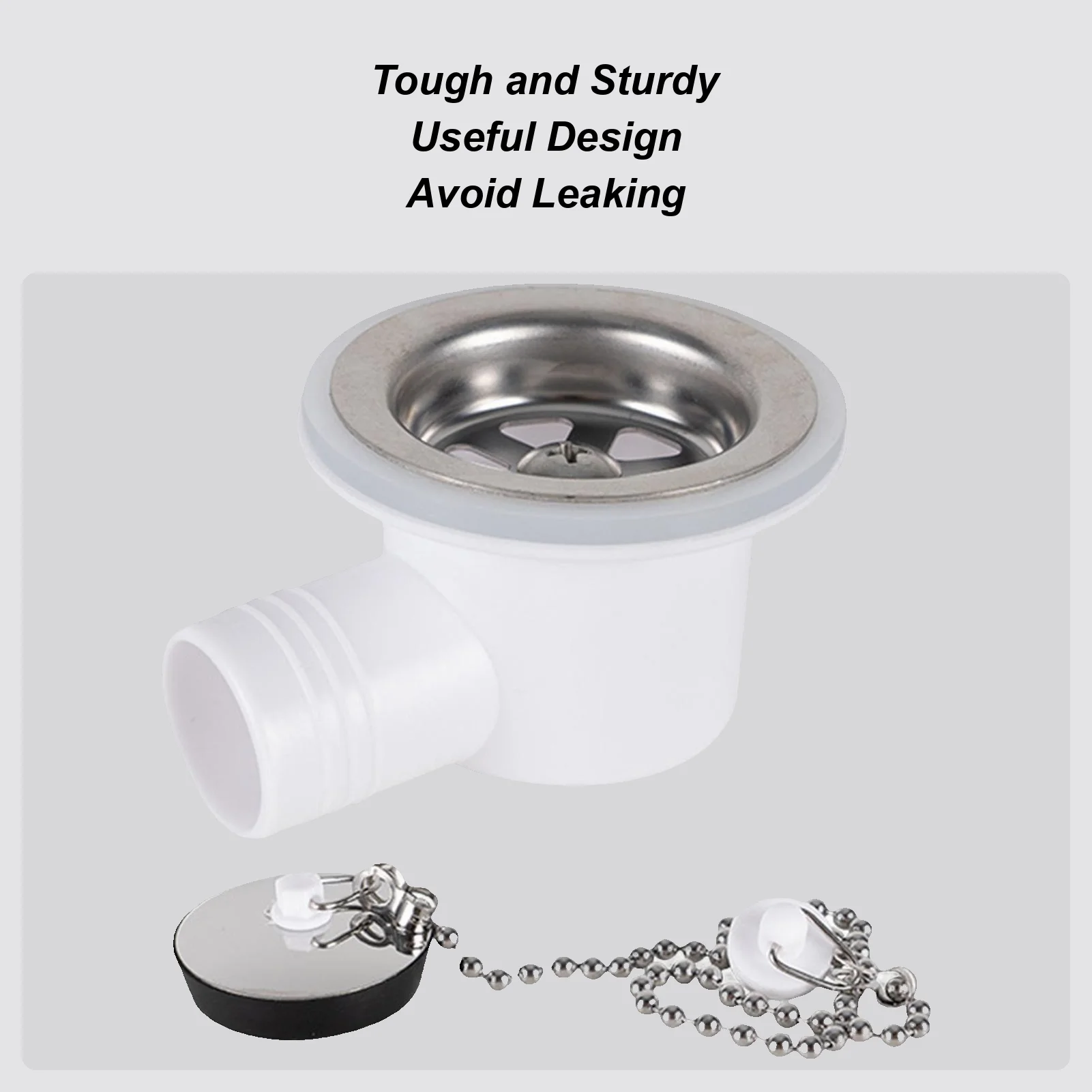 

Stainless Steel Drain Strainer Replacement Sink Drain Plug For Motorhome RV Boat Kitchen Bathroom Outdoor Camping Road Trip