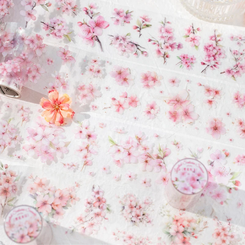 

6PCS/LOT Limited Sakura Season Series decorative PET tape