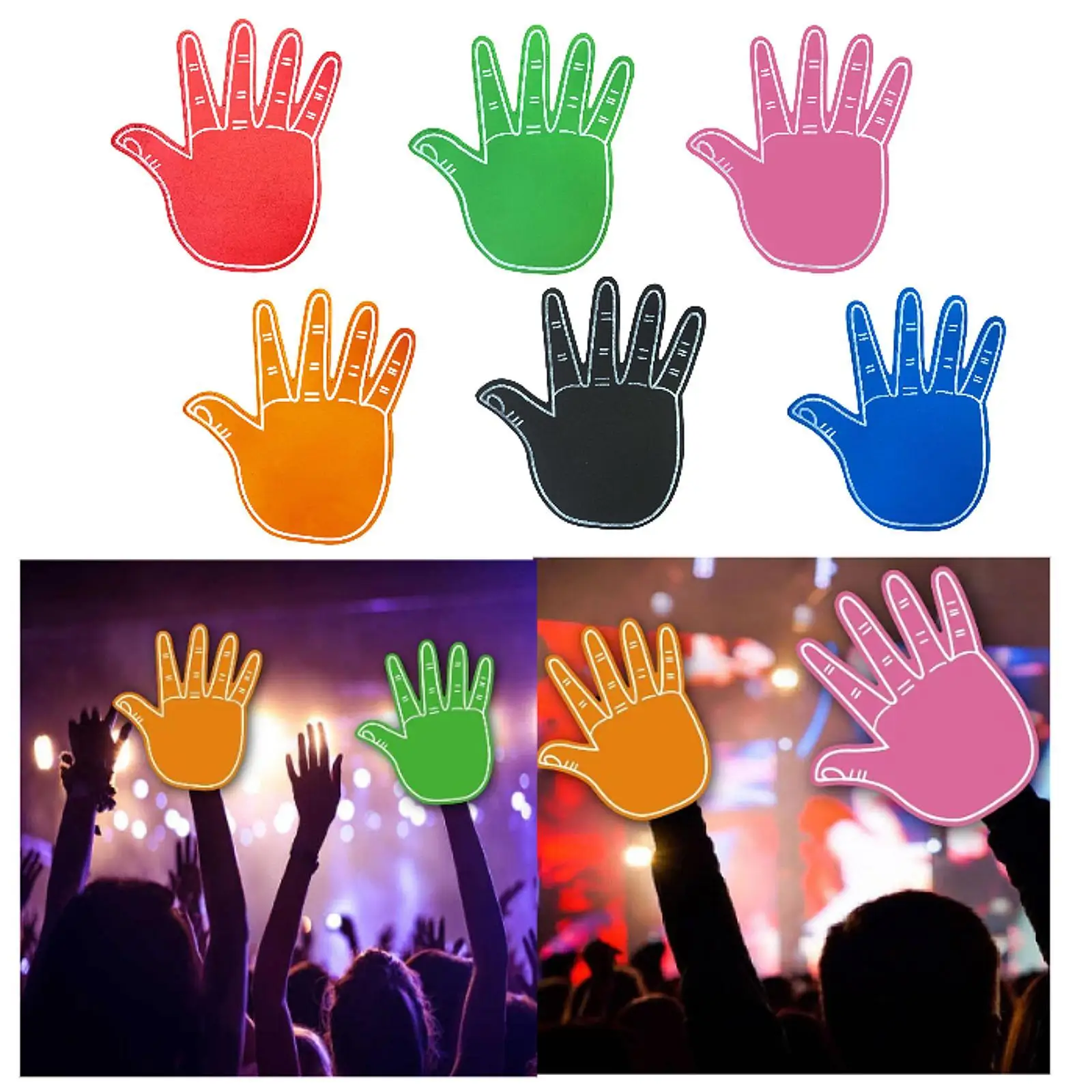 Giant Foam Finger Giant EVA Foam Hand Gloves for Games School Party Favors