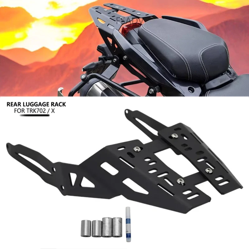 

Motorcycle Rear Luggage Rack Top Case Bracket Cargo Rack For Benelli TRK702 TRK702X TRK 702 X 702X 2022 2023 2024