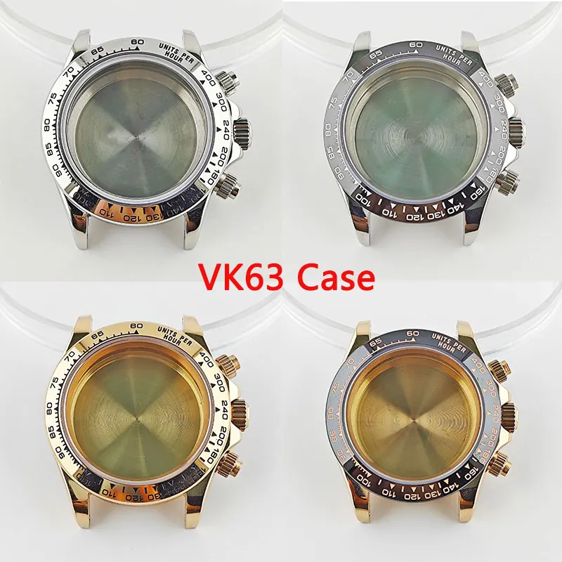 

Корпус VK63 39,5 мм, корпус для кварцевого хронографа, подходит для механизма VK63, нержавеющая сталь 316L, сапфировое стекло, детали для часов