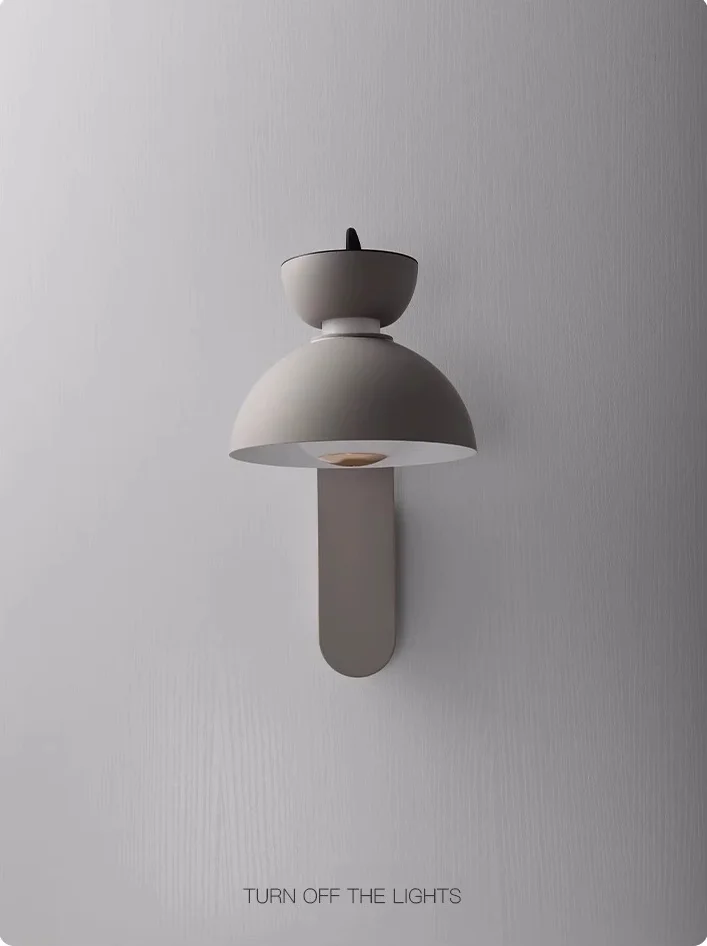 Nordic Bedside Hand Scan Sensor Wall Scones Minimalism Metal