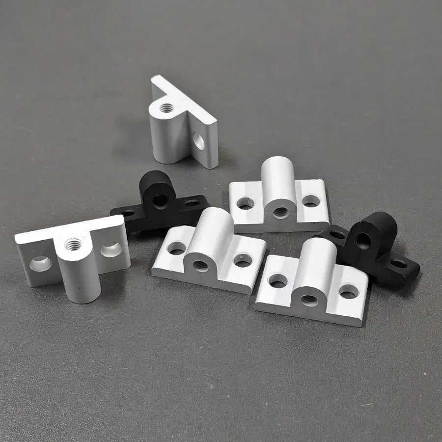 

4Pcs Corner Foot Caster Connect Bracket For 20 30 40 Series Aluminum Extrusion Fixed Support Fitting