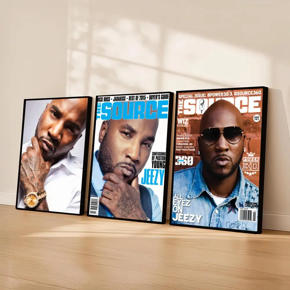 Póster de Jeezy, Lienzo Decorativo de Pared con Diseño de Rapper, Arte Hip Hop, Decoración para Estudio u Hogar