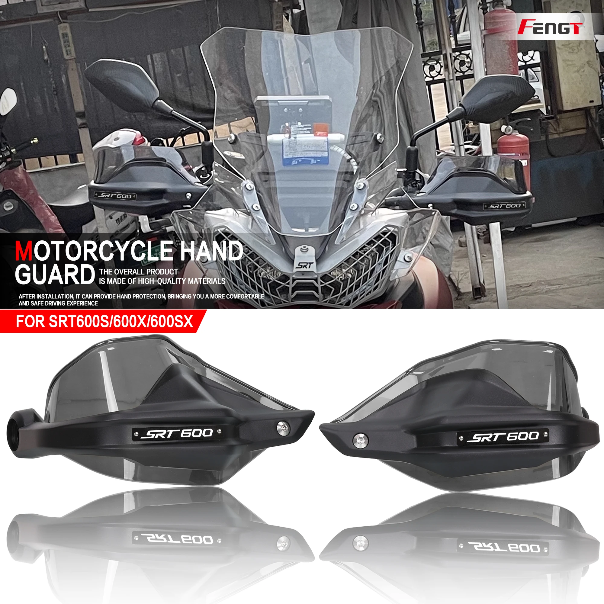 

ДЛЯ QJMOTOR SVT650 S/X/SX ручная защита для мотоцикла SVT 650, удлиняющая пластина, кронштейн для защиты рук