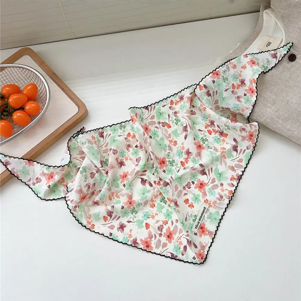 

Полосатый шарф в горошек, резинки для волос «сделай сам», банданы, лента для волос, тонкий треугольный шарф для волос, повязка на голову, защита от солнца, шарфы на шею