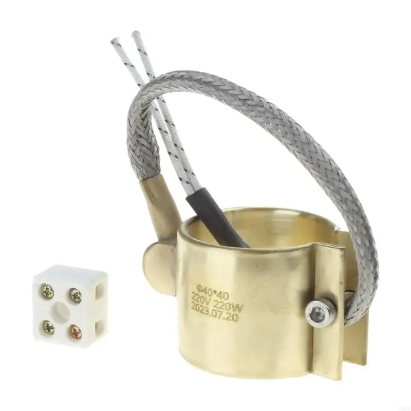 MOLF Brass Band Heater Electric Heating Ring Copper-Barrel 40x40/42x40/50x30/50x40 มม.