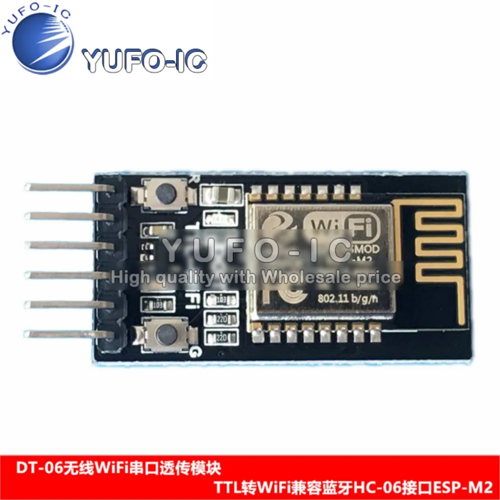DT-06 Wireless WiFi Serial Passthrough Module Turn TTL Compatible Bluetooth-compatible HC-06 Interface ESP-M2 good quality