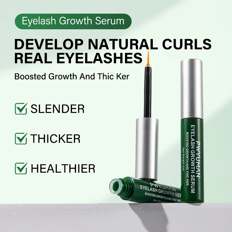 Siero per la crescita rapida delle ciglia 7 giorni Natural Eyelash Eyebrow Enhancer ciglia più piene più spesse prodotti per il trattamento del trucco per la cura degli occhi